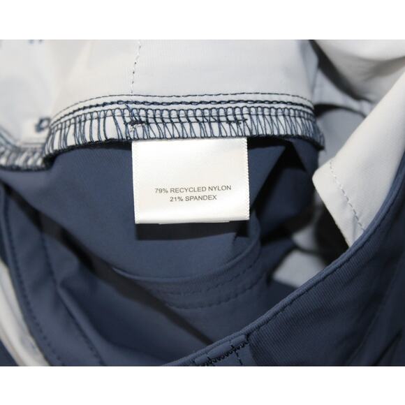 Peter Millar Pants Mens 30x30 Blue Bingham Tailored Fit Golf Tech Performance - Picture 6 of 7